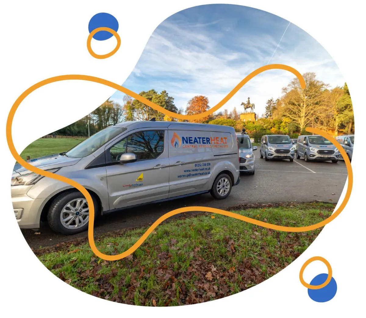 Boiler service van in Aldershot area