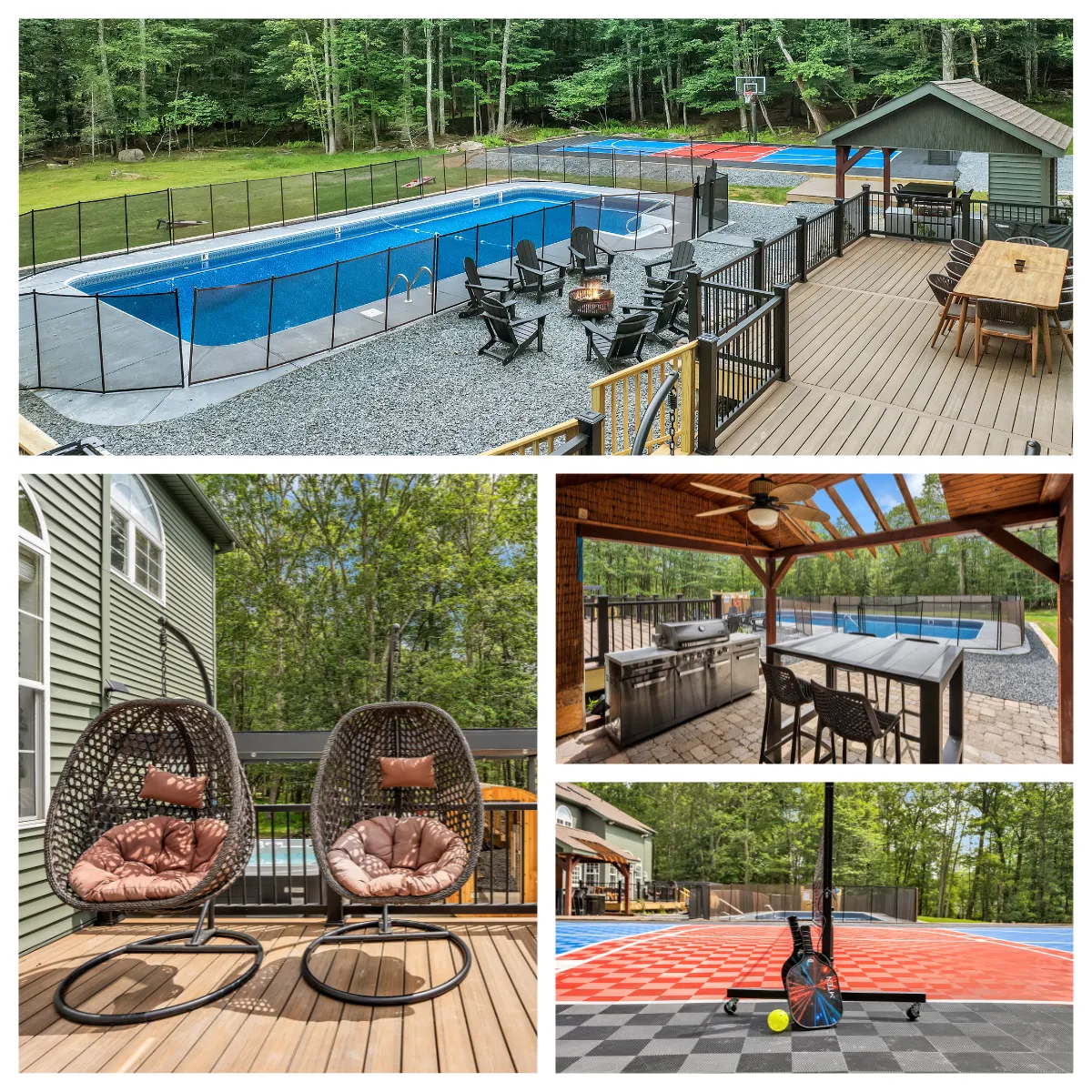 Dune Just Fine: Relax on private patios, dine outdoors, and enjoy beach activities in this coastal paradise with spacious decks and a yard for games and BBQs.