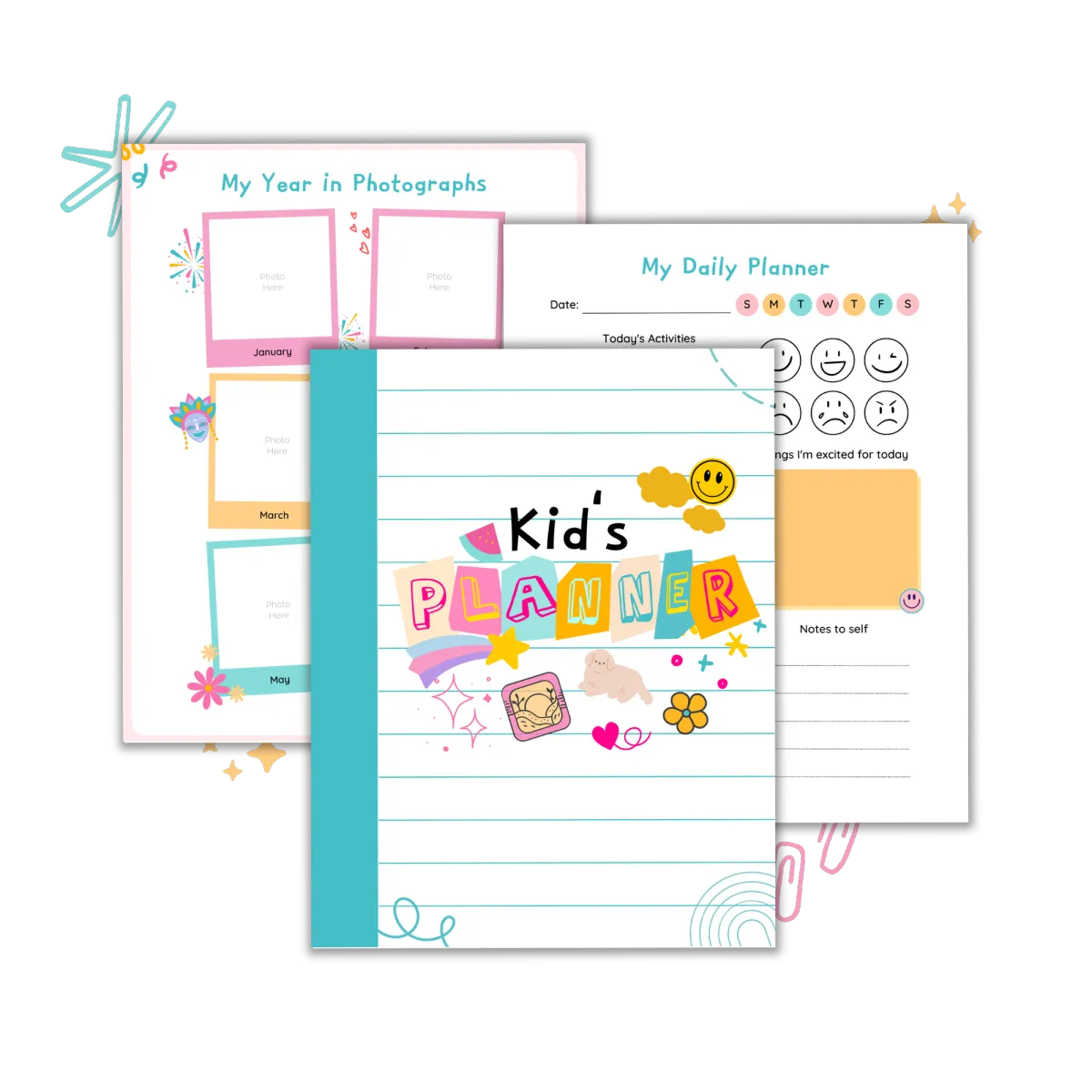 Snapshot of the Free Kid's Homeschool Planner Download