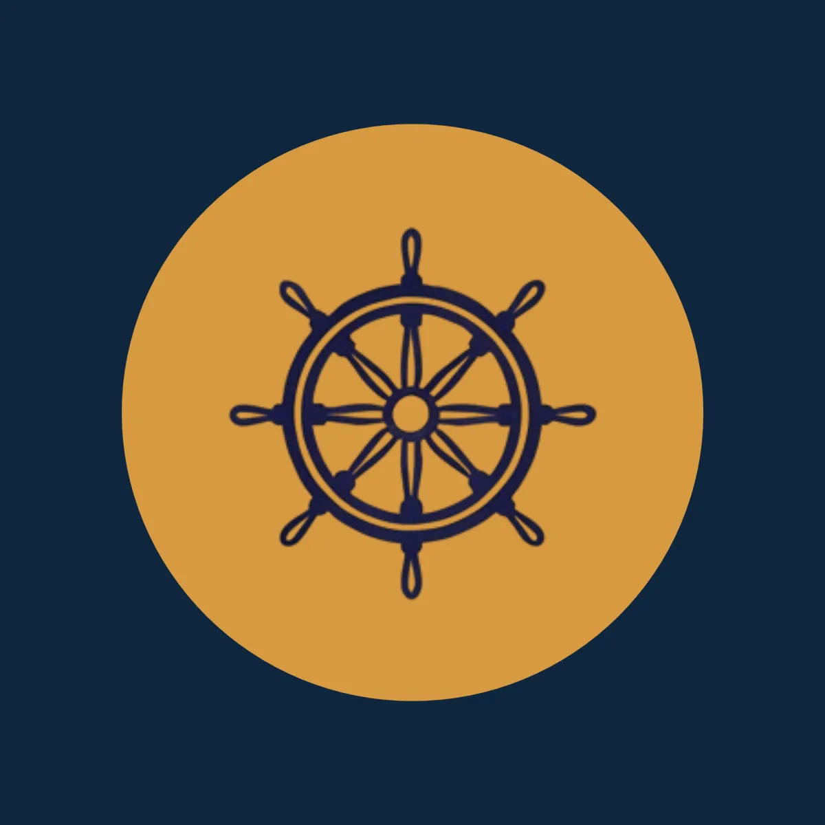 Man The Ship Helm Icon