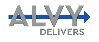 Alvy Delivers Logo Courier Company Los Angeles