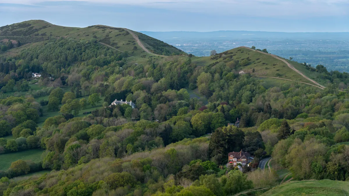 Malvern Hills Skyline - Malvern, Worcestershire.
