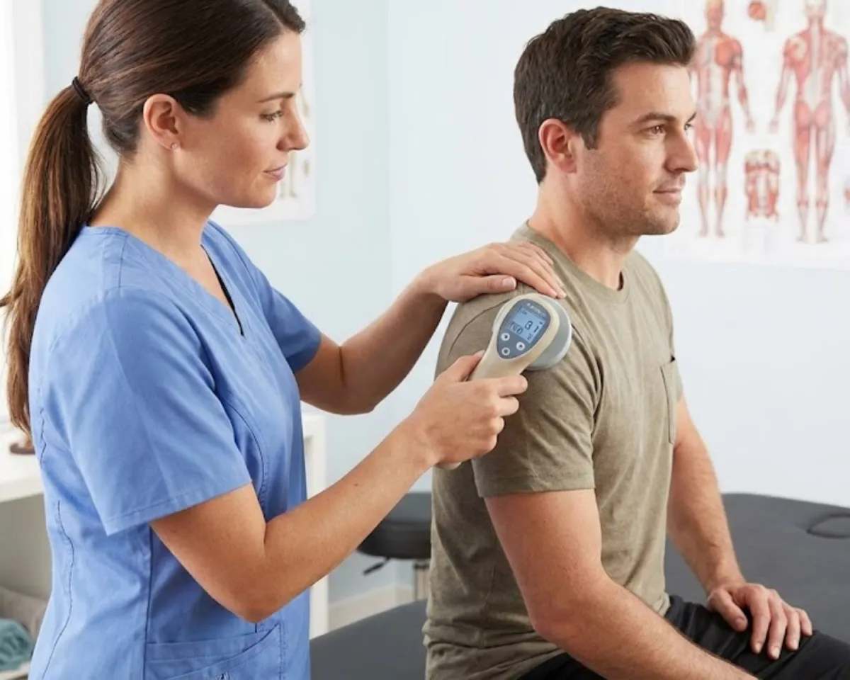 person sitting on chair in front of tree