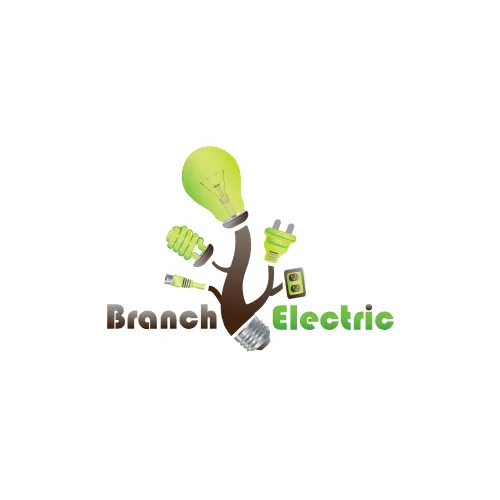 Official logo of Branch Electric—your go-to Indianapolis electrician for dependable residential and commercial electrical services. Serving local property owners with energy-efficient solutions and expert workmanship.