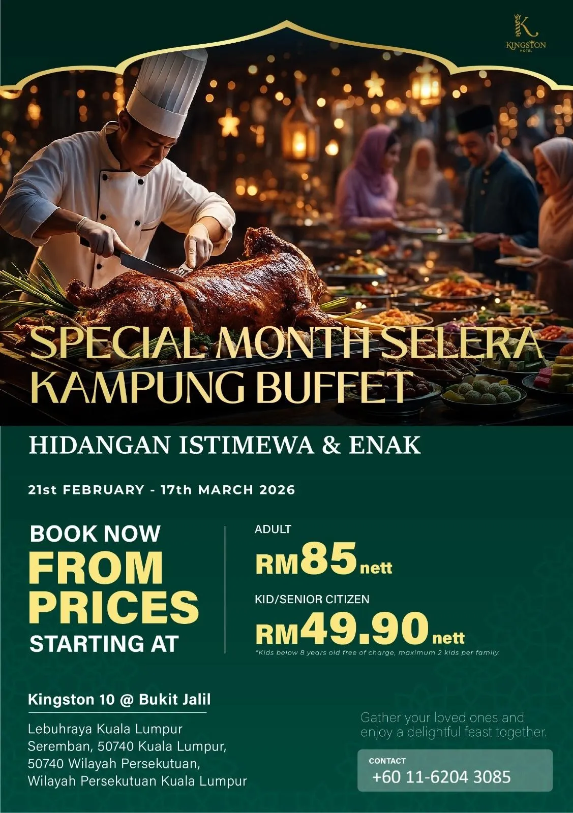 Ramadan Selera Kampung Buffet Kingston Bukit Jalil