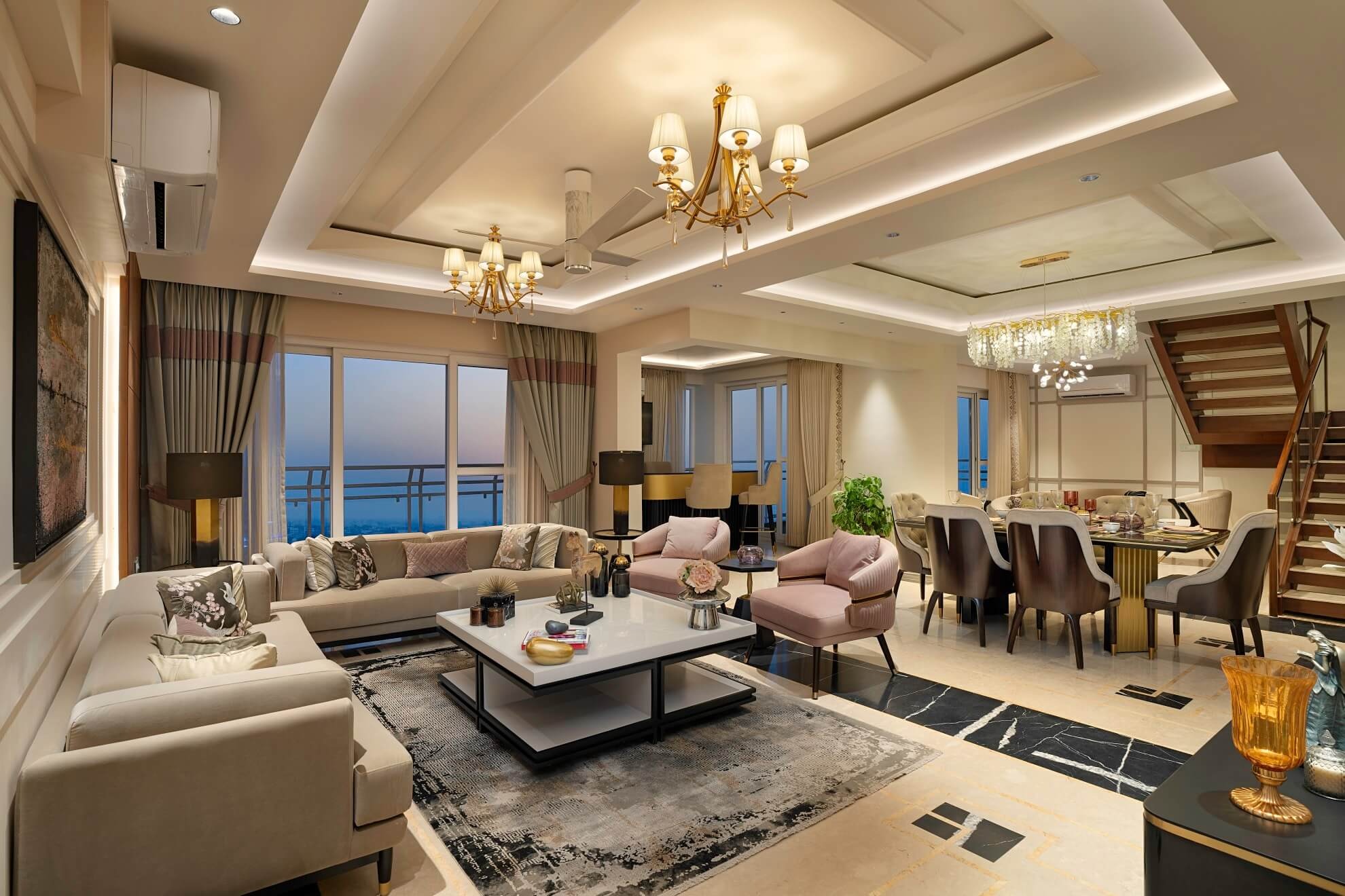 Pinnacle Grove aerial masterplanned community in Mohali