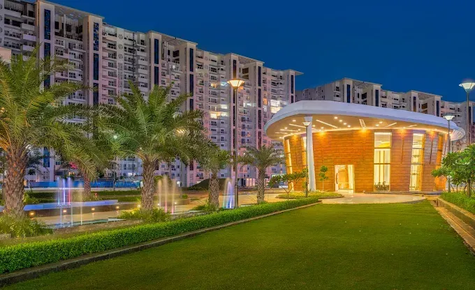 Aurora Crest exterior sunrise shot in Mohali