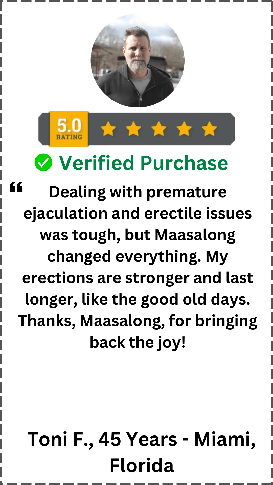 MaasaLong customer reviews