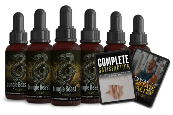 Jungle Beast Pro  Supplement 6 bottle