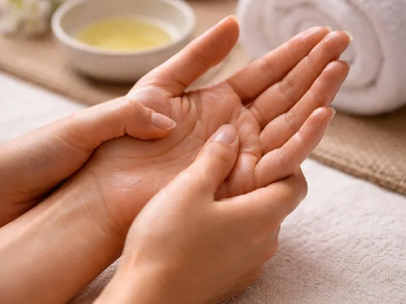 Reflexology and lymphatic massage at Future Face Beauty Salon