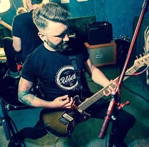 CG Guitar Student Rocking