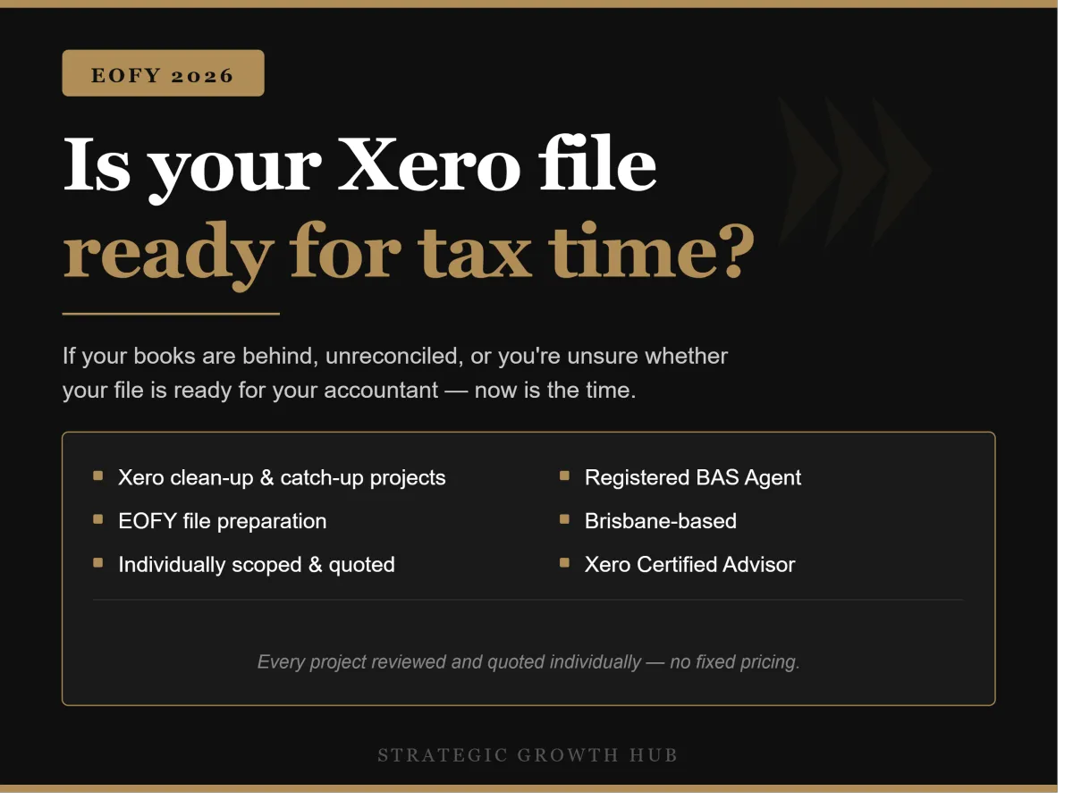 Is Your Xero File Actually Ready For Tax Time?