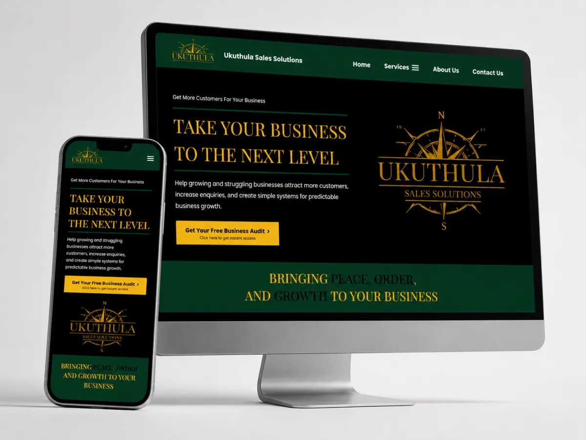 examples of website that was build by ukuthula