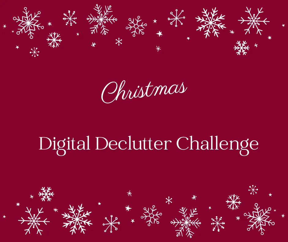 Digital Declutter Challenge