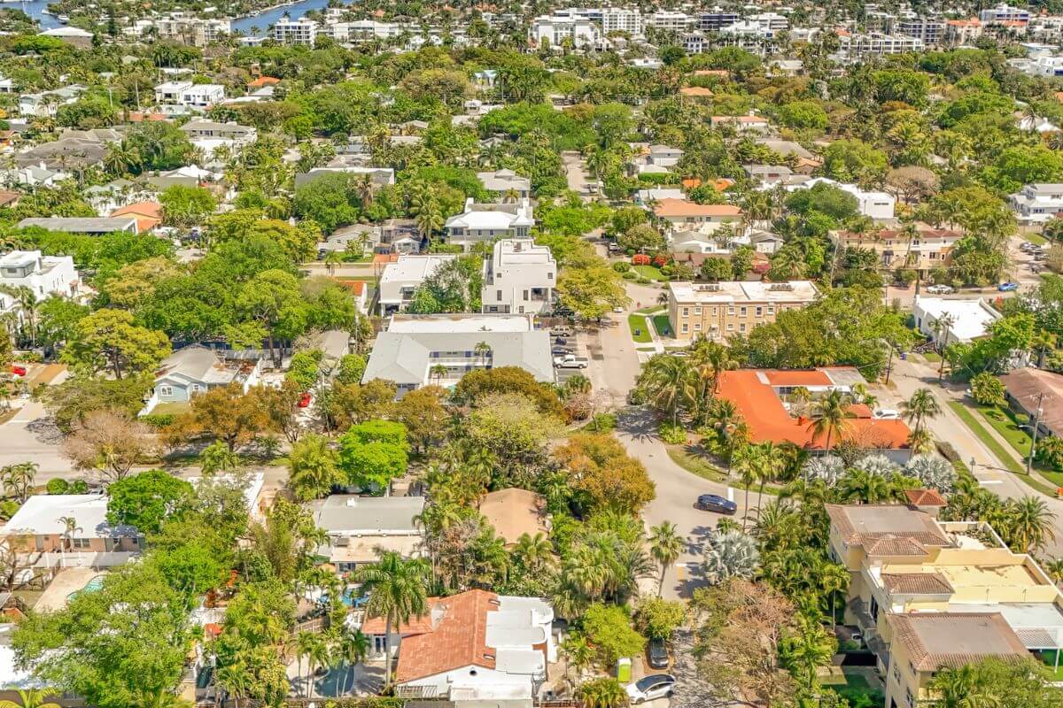 Neighborhood in Davie Florida