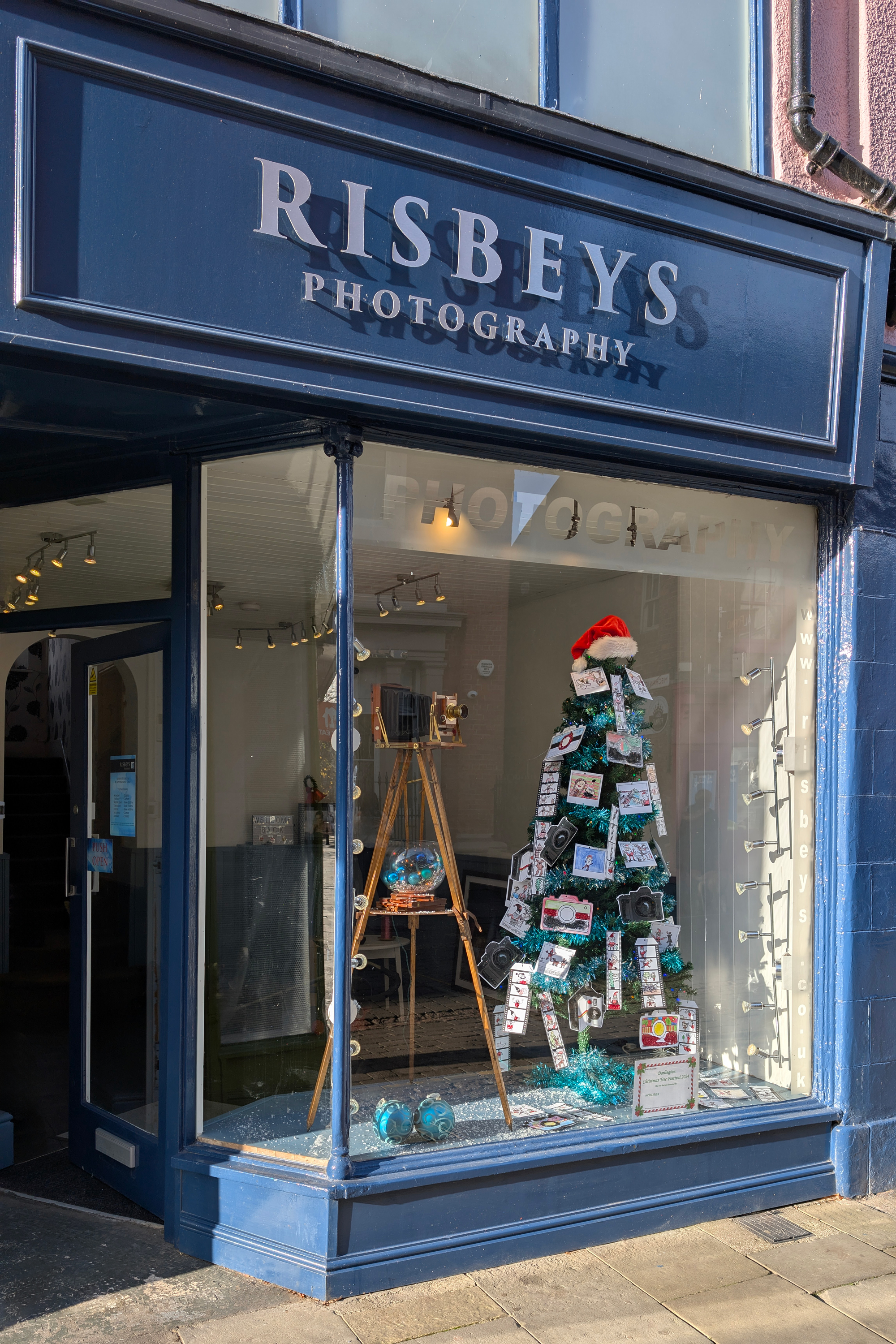 Risbeys Photography studiofront on Skinnergate in Darlington