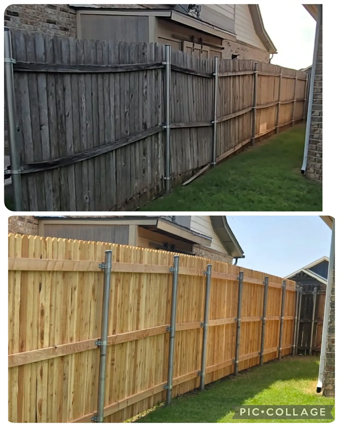 Can You Reuse Old Steel Posts for a New Wood Fence in Oklahoma City?