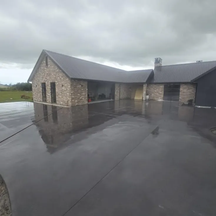 Concrete driveway installation Whangarei Northland residential property