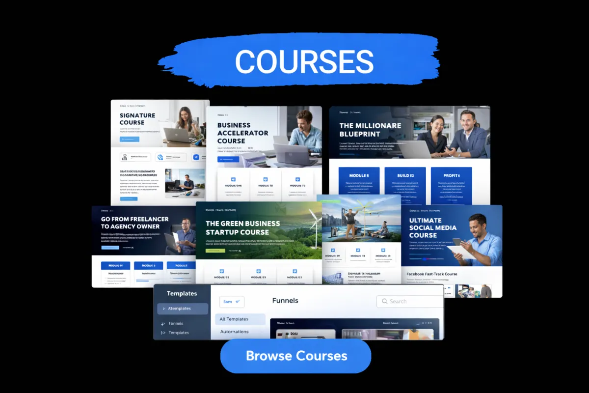 Course Builder Interface