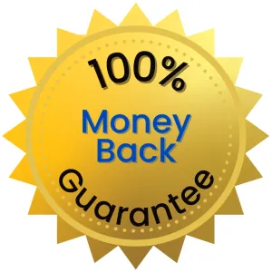 100% Money Back Guarantee