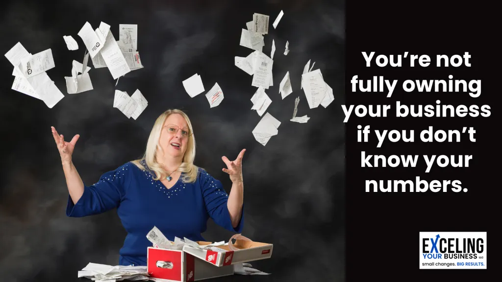 "You're not fully owning your business if you don't know your numbers." Tina Palmgren