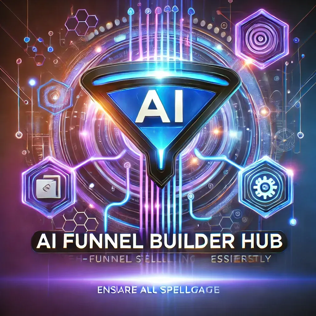An Image To Represent Our Ai Funnel Builder Hub Inside The Sales Funnels Success Academy Presented By DJL Digital Marketing Consultants