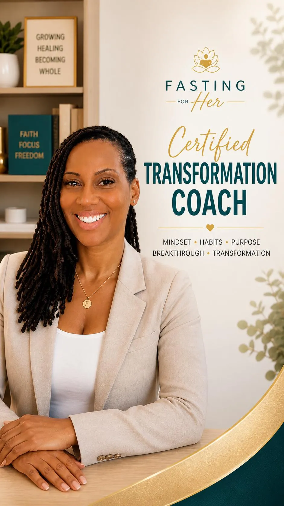 Crystal Carey Certified Transformation Coach faith-based fasting for women