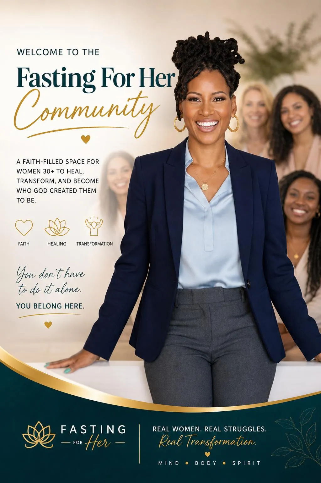 Fasting For Her community of Christian women over 30 supporting each other