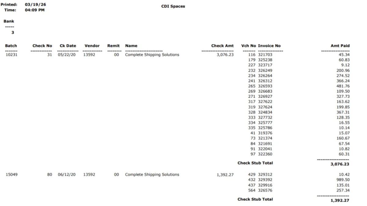 Portfolio project dashboard view