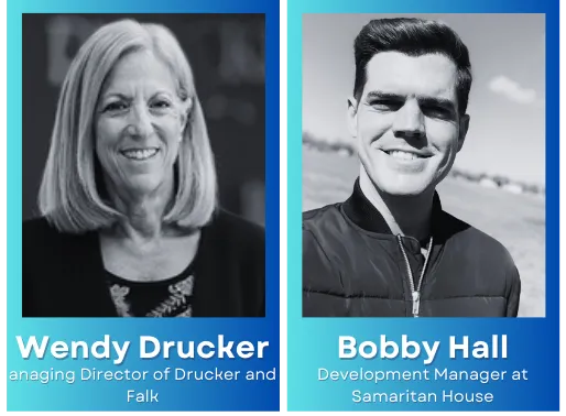 Wendy Drucker and Bobby Hall