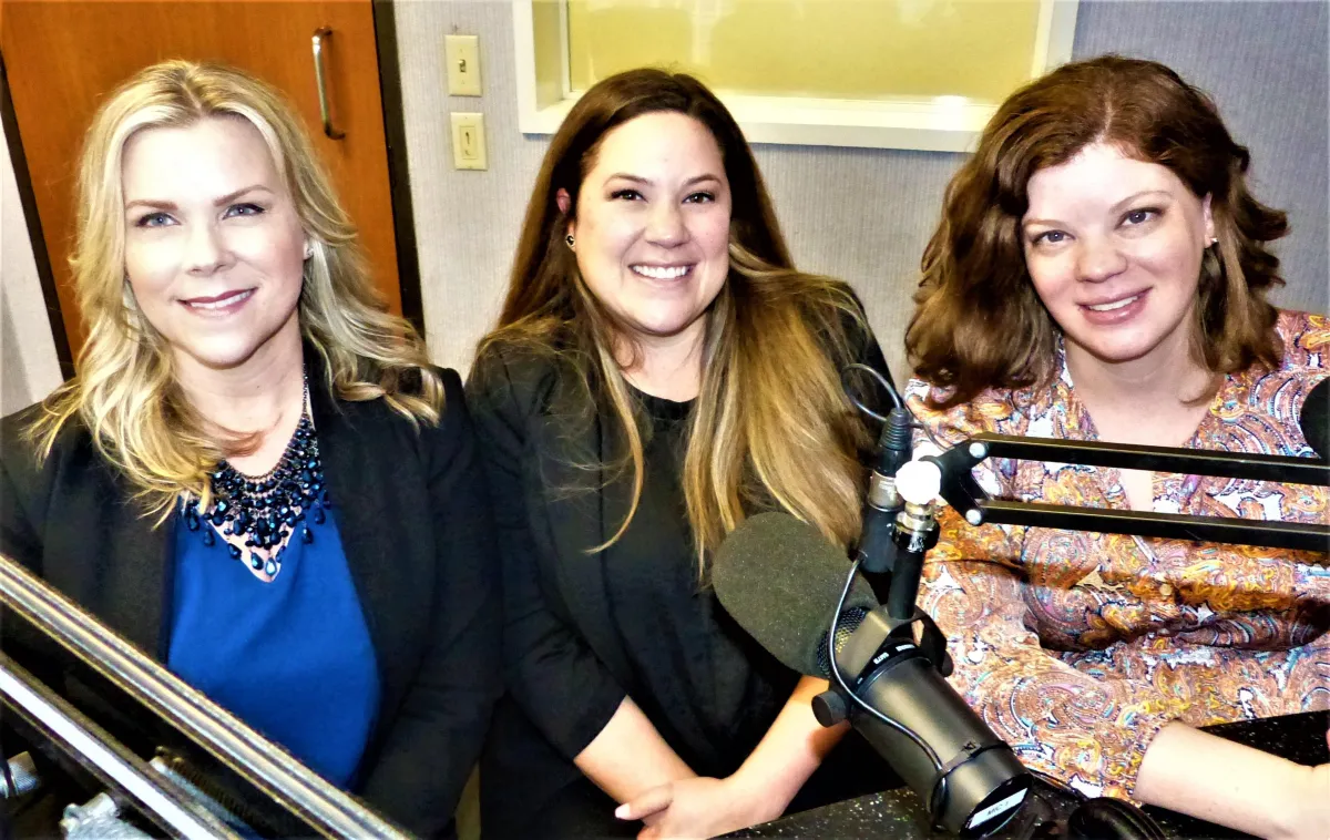 Shelley Johnson, Lisa Mohr, and Danielle Mitchel