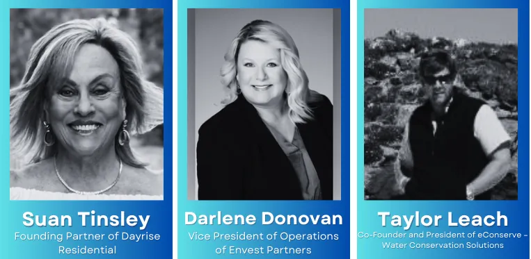 Suan Tinsley, Darlene Donovan, and Taylor Leach
