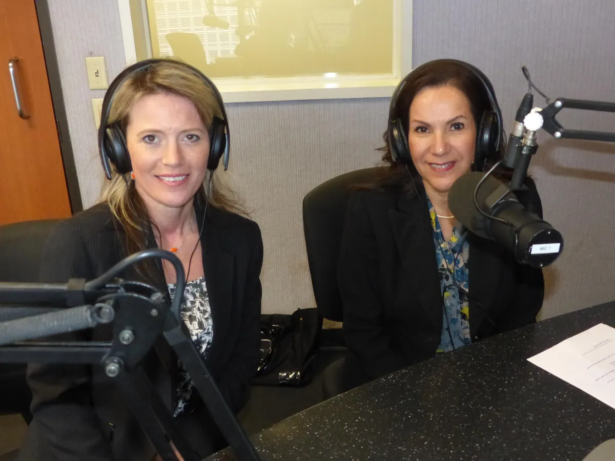 Tracie Yoder and Irene Winebarger