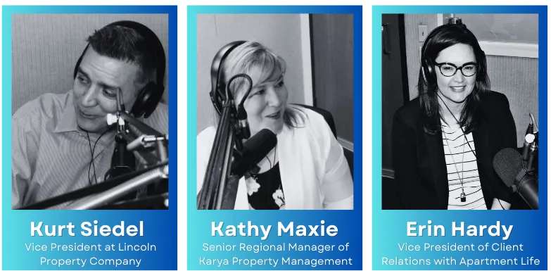 Kurt Siedel, Kathy Maxie, and Erin Hardy