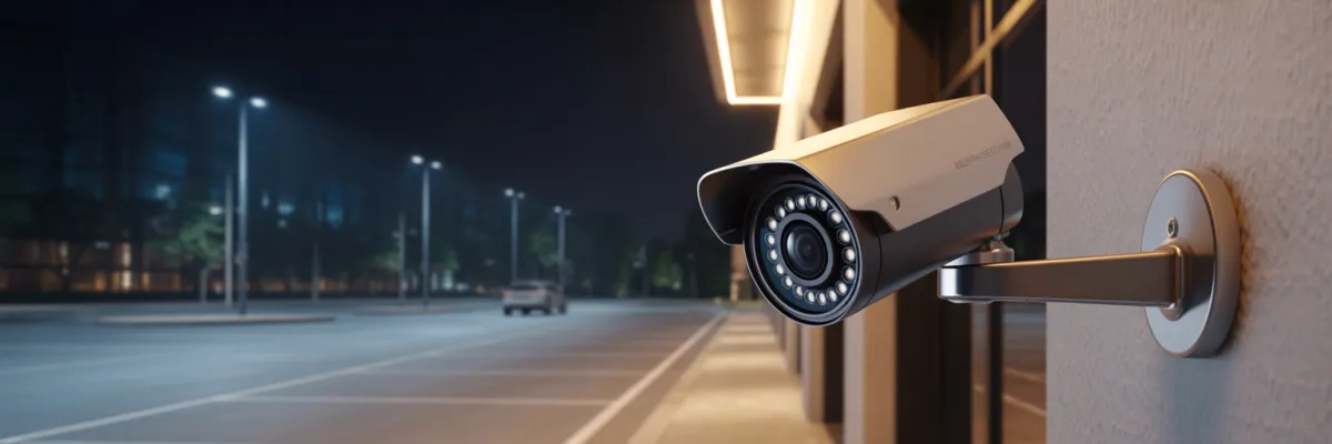 AI security camera installation