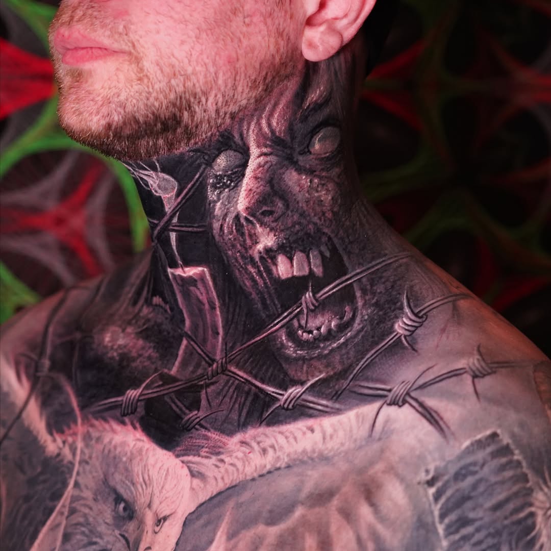 person in blue denim shorts and white nike sneakers standing on gray concrete floor