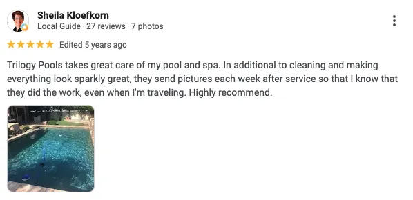 swimming pool service