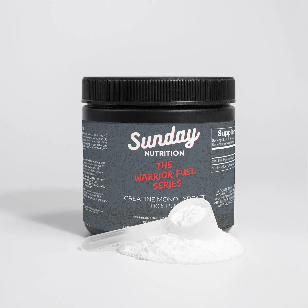 Sunday Nutrition Creatine Monohydrate