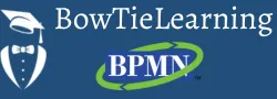 BowTieLearning Logo the company responsible for the BPMN 2.0 using Micosoft Visio Course