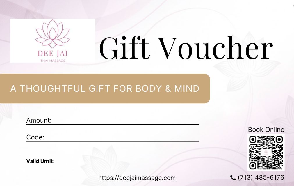 Gift voucher from