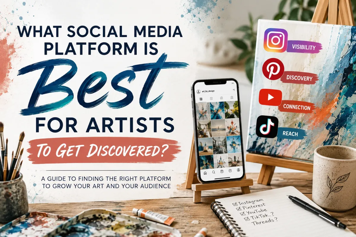 Art Marketing: What's the best social media platform for artists?