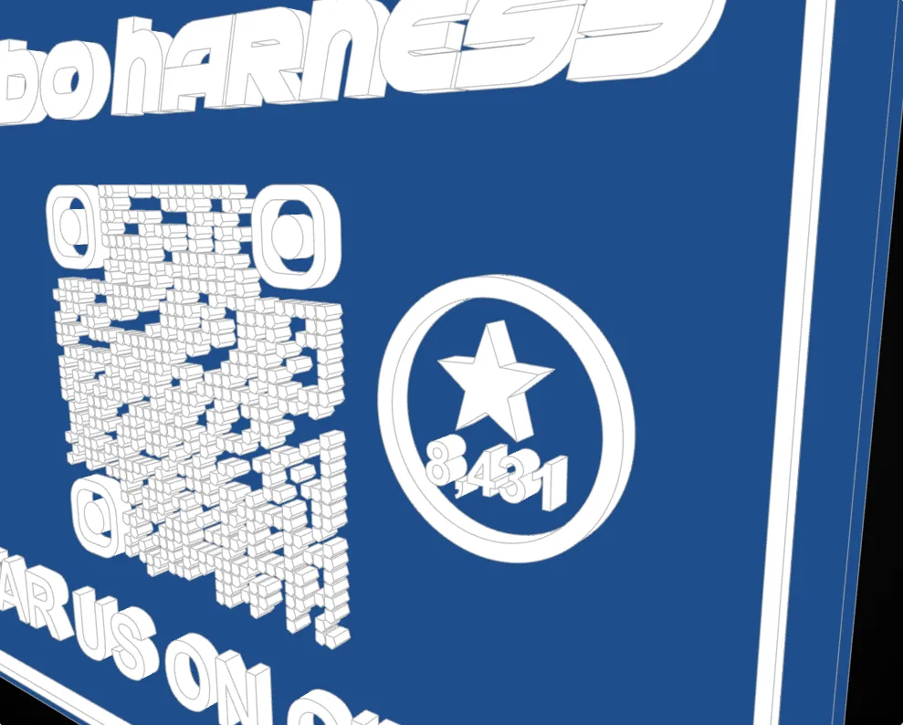 3D Printed QR Business Cards for Devs & Freelancers