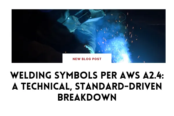 Welding Symbols per AWS A2.4: A Technical, Standard-Driven Breakdown