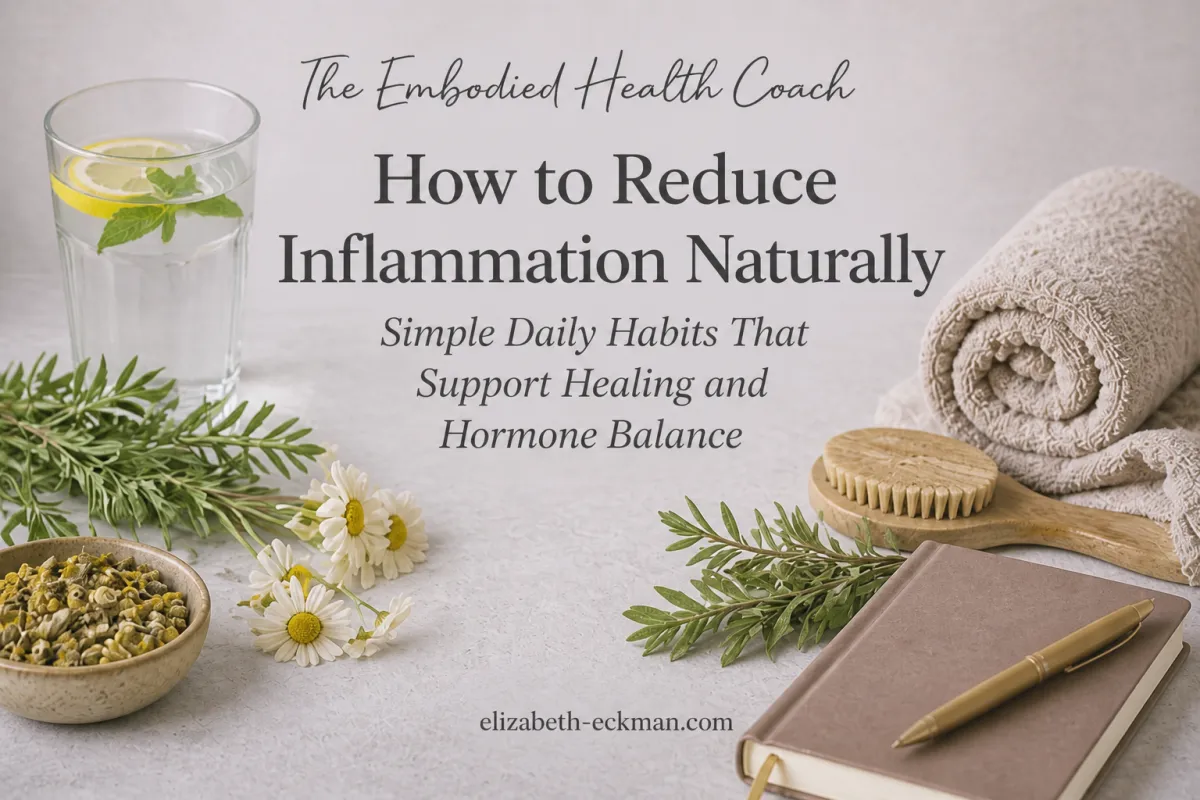 how to reduce inflammation naturally