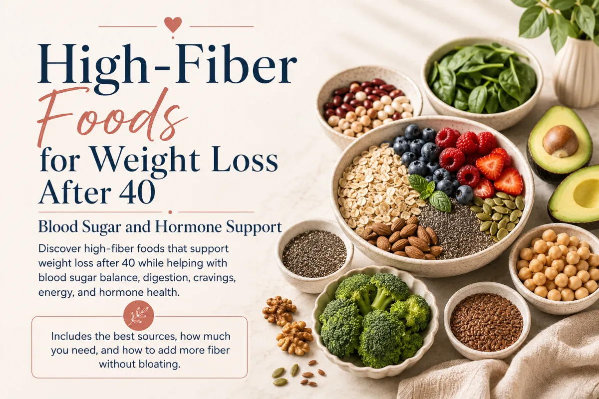 High-fiber foods for healthy living