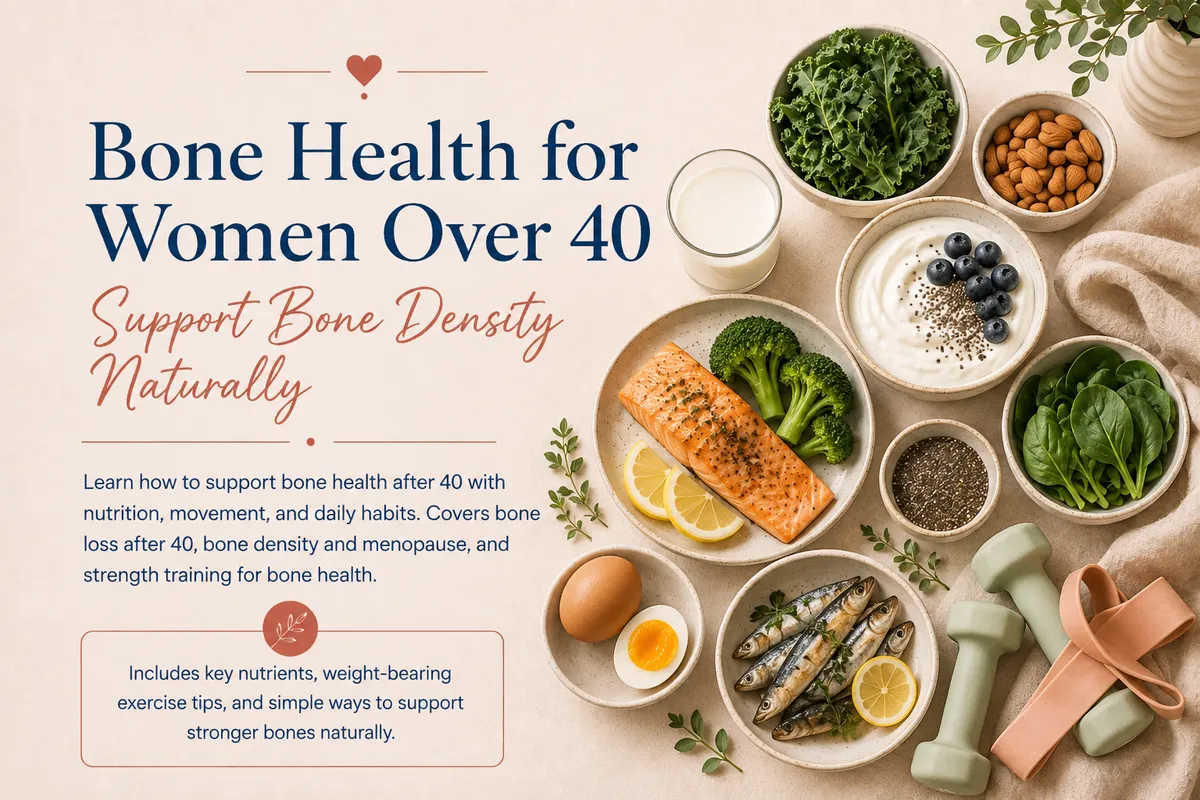 Bone Health for Women Over 40