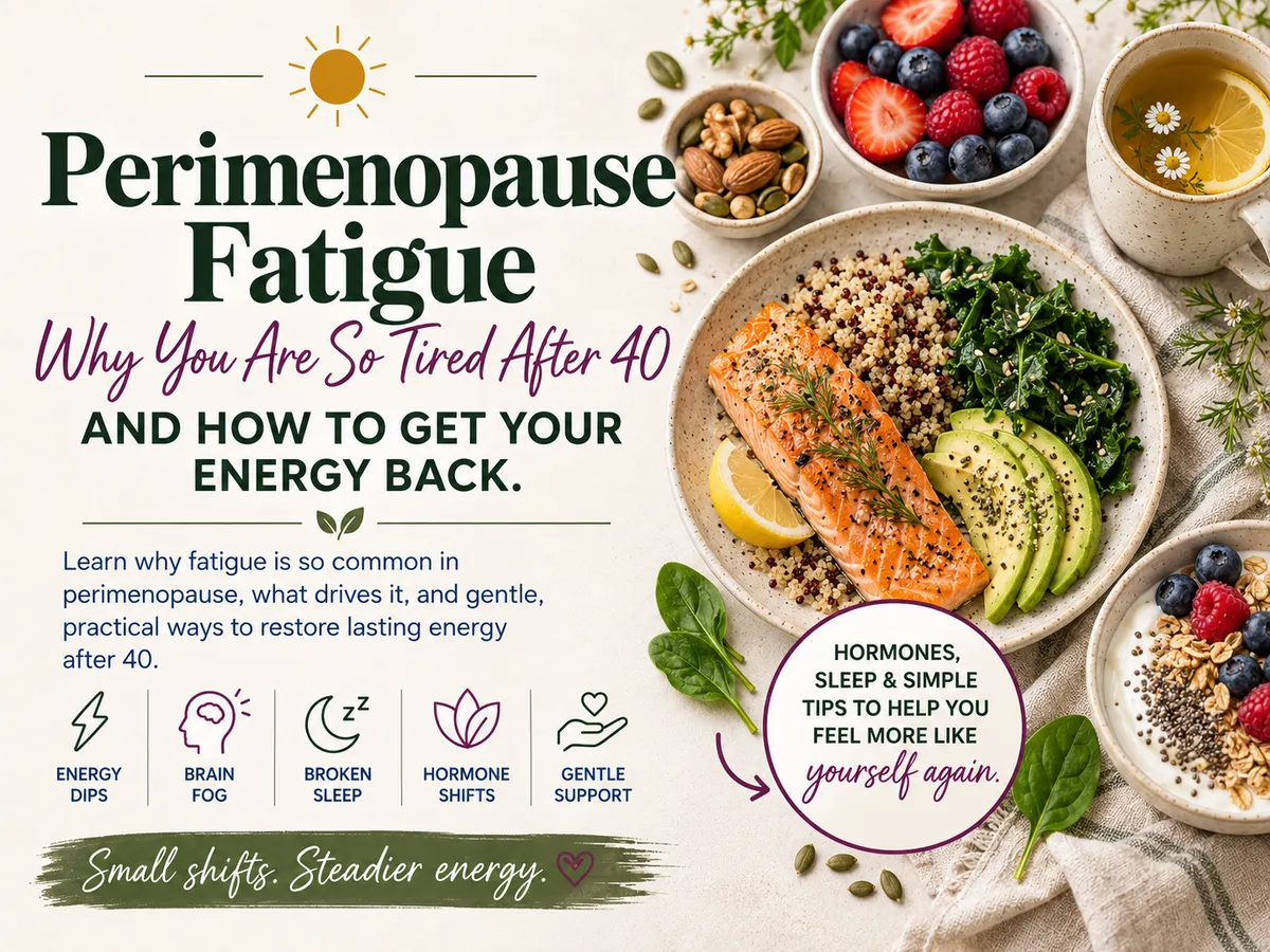 Perimenopause Fatigue: Why You Are So Tired After 40