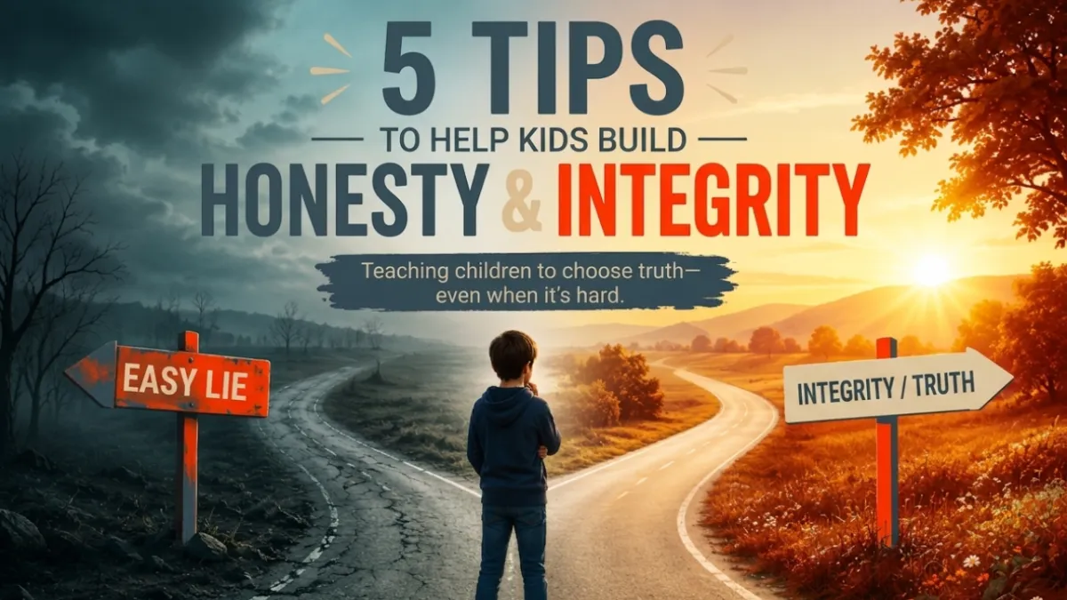 5 Tips to Help Your Kids Build a Life of Honesty and Integrity