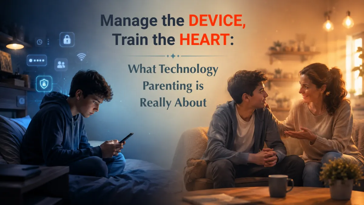 Manage the Device, Train the Heart: What Technology Parenting Is Really About