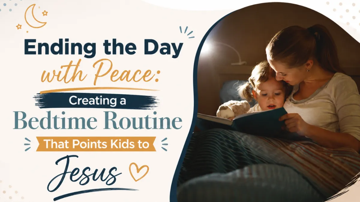 Ending the Day with Peace: Creating a Bedtime Routine That Points Kids to Jesus